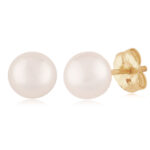 14KG 7MM FW-PEARL STUD picture