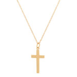 14KG PLAIN CROSS/CHAIN picture