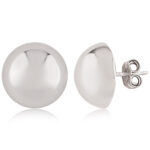 SS 12MM POLISHED BUTTON picture