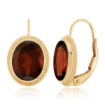 14KG 10X8 GARNET L/B picture