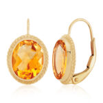 14KG 10X8 CITRINE L/B picture