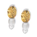 SS (2) OVALS-CITRINE picture