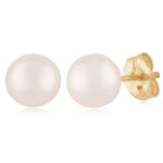 14KG 8MM PEARL STUD picture