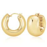 SS VERMEIL PL WIDE BAND S/D picture