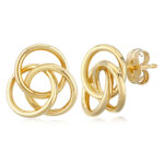 SS VERMEIL LG LOVE KNOT picture