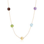 14KY MULTI COLOR NECK 18″ picture