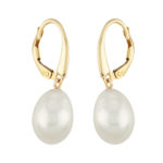 14KY 12MM BAROQUE PEARL L/B DROP picture
