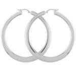 SS FLAT TAPERED ROUND HOOP picture