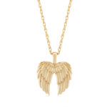 14KY DOUBLE WING NECKLACE picture