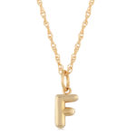 14KG INITIAL F NECKLACE picture