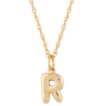 14KG INITIAL R NECKLACE picture