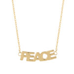 14KG PEACE NECKLACE 16″ picture