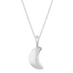 14KWG MOON PENDANT picture