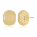 14KG SOFT OVAL STUD picture