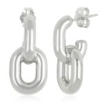 SS MED OVAL DBL LINK picture