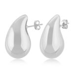 SS MED TEAR DROP STUD picture