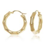 14KG POLISHED/DIA-CUT HOOP S/D picture