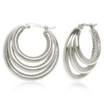 SS GRADUATED TRIPLE HOOP S/D picture