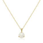 14KG 6MM 3 PRONG OPAL W/8R-18″ ROPE picture