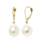 14KG SIMPLE BAROQUE PEARL L/B DROP picture