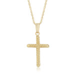 14KG SM SWIRL CROSS W/6R-18″ ROPE picture