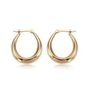 Small "U" Shaped Hoops picture