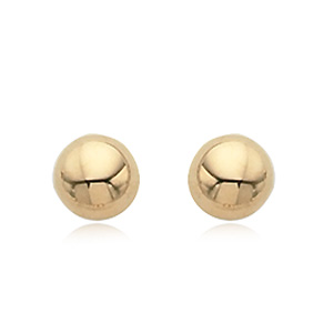 Domed Button image: 14KG 10MM POLISHED BUTTON