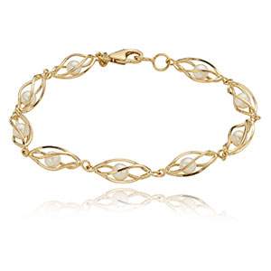 Caged Pearl Bracelet picture