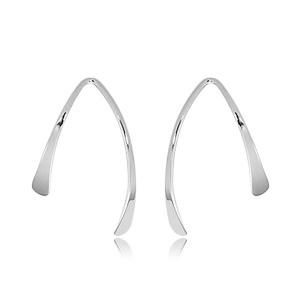 SS SM WISHBONE EARRING picture