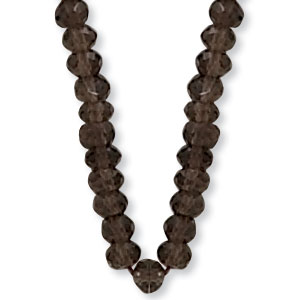 Faceted Smokey Quartz Beads picture