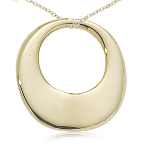 Round Open Disco Necklace picture