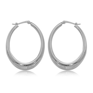 SS SM MODERN OVAL HOOP picture
