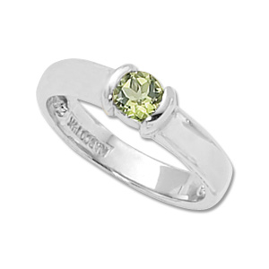 SS 4.5MM RND PERIDOT picture