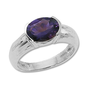 SS 9X7 OVAL AMETHYST picture