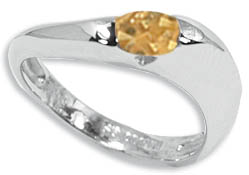 SS 6X4 OVAL CITRINE picture