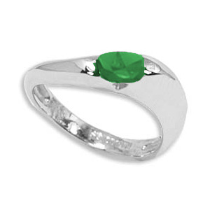 SS 6X4 OVAL EMERALD image