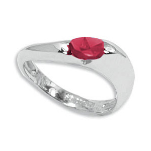 SS 6X4 OVAL RUBY image