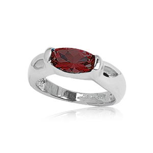 SS 10X5 OVAL GARNET picture