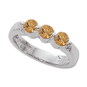 SS 3-4MM RD-CITRINE picture