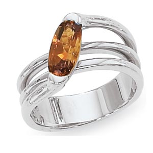 SS 10X5 OVAL CITRINE picture