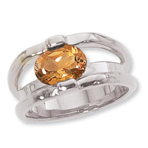 SS 9X7 OVAL-CITRINE picture