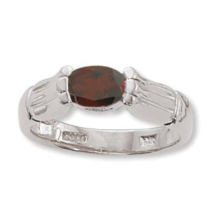 SS 7X5 OVAL-GARNET picture