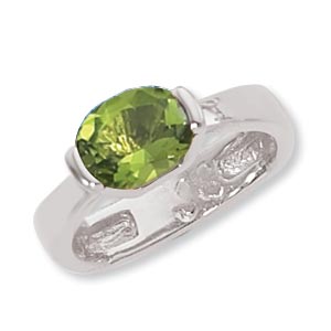 SS 9X7 OVAL RING-PERI picture