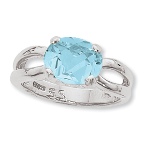 SS CONCAVE OVAL-SKY BLUE TOPAZ picture