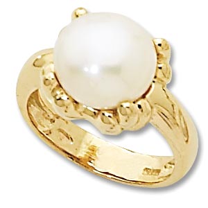 14KY PEARL RING image