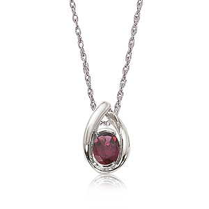 SS 8X6 OVAL RHODOLITE picture