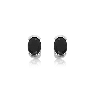 SS 2-7X5 OVAL BLACK ONYX picture