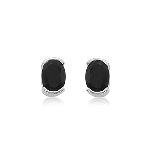 SS 2-8X6 OVAL BLACK ONYX picture