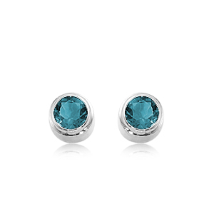 SS 2-7MM RND BLUE TOPAZ picture