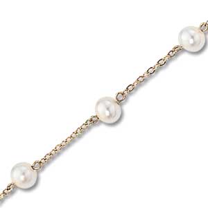 Pearl Tincup Choker Necklace picture